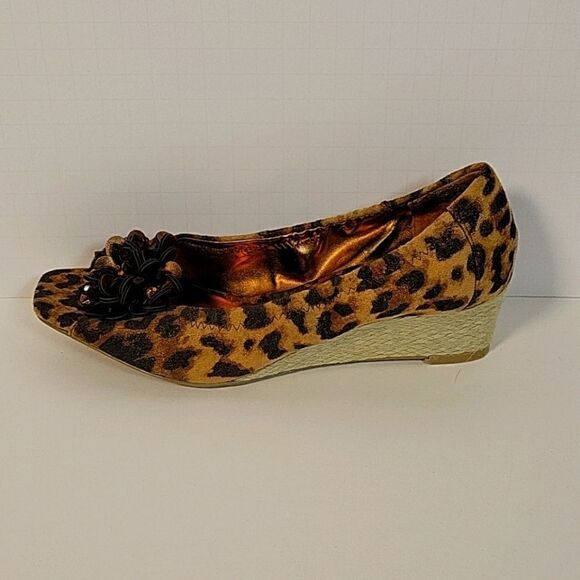 NWOB Anne Klein Iflex Wedge Sz 6.5 - Picture 4 of 5